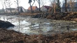 Postępy rewitalizacji zbiornika w Juszczynie