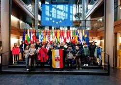 Wizyta bolesławieckiej młodzieży w Strasburgu. Wrażenia z pobytu zostaną na długo w pamięci